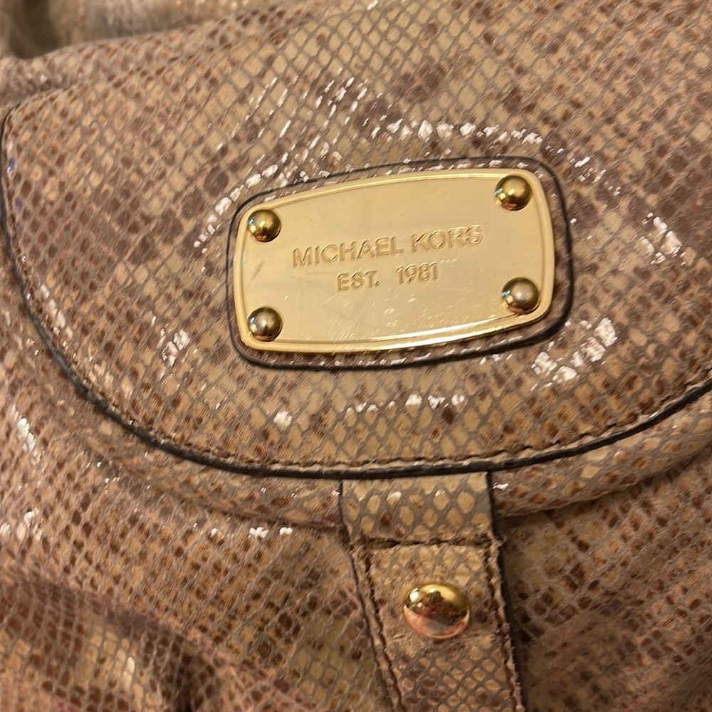 Michael Kors women’s bag snake skin type - Picture 2 of 6